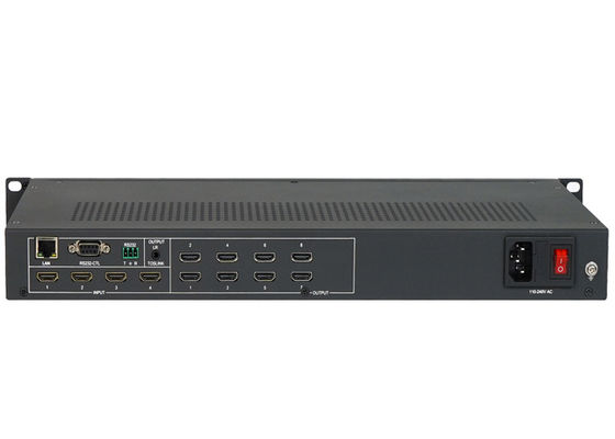 4 Entrada 8 Salida HDMI LCD Video Wall 4k 60hz controlador de pantalla de pared