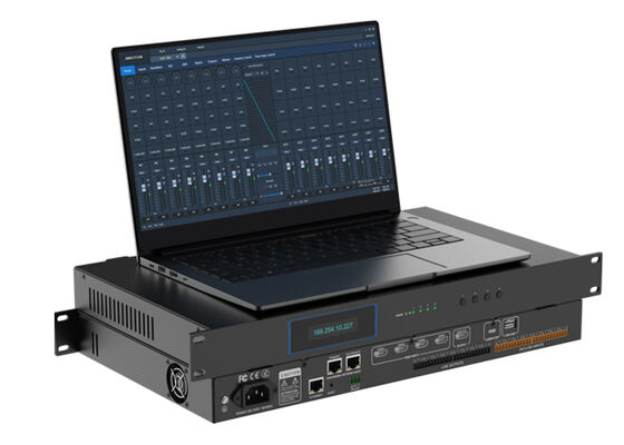 Conmutador de matriz HDMI del centro de procesamiento AV Procesador de video 4K 60Hz | Solución de conferencia todo en uno