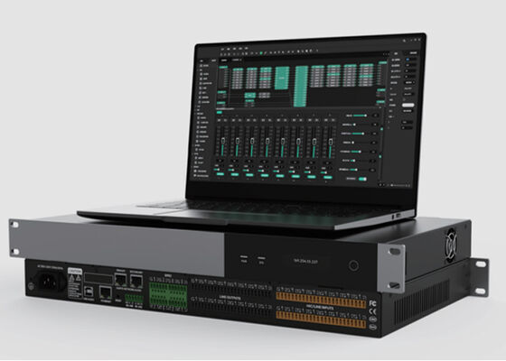 DSP Procesador de audio Sistema de ubicación Controlador Sistema de música de fondo
