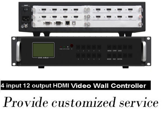 el regulador video de la pared de 3x2 2x4 2x3 HDMI con la FCC de RoHs del CE pasó