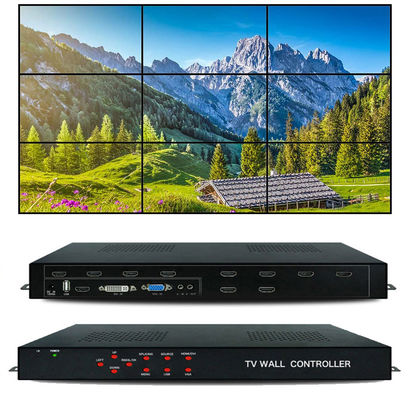 El mejor procesador video video de la pared del regulador HDMI de la pared del hdmi 3x3 2x3 LCD TV del formato multi