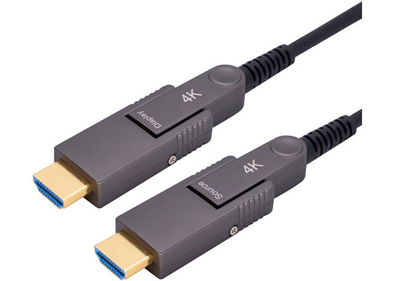 EMI compatible IRF del cable de fribra óptica de la CCE HDCP2.2 HDR HDMI de EDID