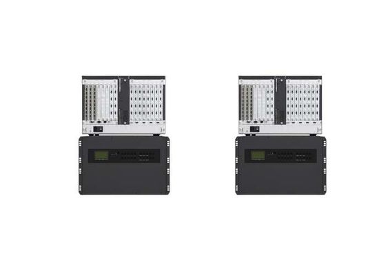 El regulador video modular 4k Hdmi 20 de la pared de 7 U entró la salida 40