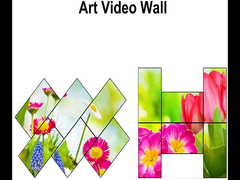 Procesador de vídeo de 1x9 para pantallas irregulares