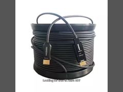 Cable profesional de fibra 4K HDMI ¢ Transmisión de alta velocidad, sin interferencias, larga distancia